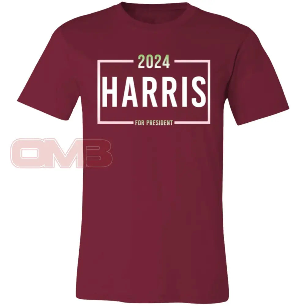 2024 Harris For President Tee Cardinal / X-Small T-Shirts