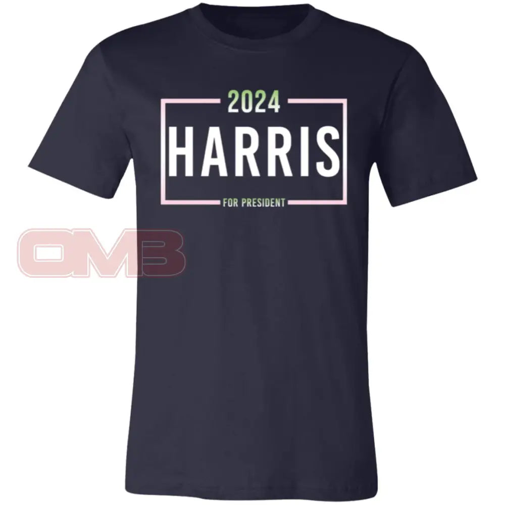 2024 Harris For President Tee Navy / X-Small T-Shirts