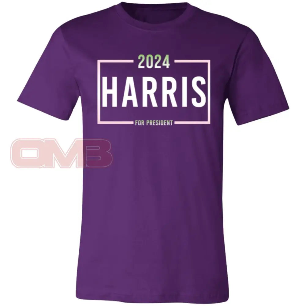 2024 Harris For President Tee Team Purple / X-Small T-Shirts