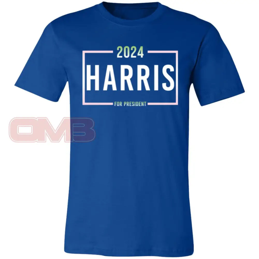 2024 Harris For President Tee True Royal / X-Small T-Shirts