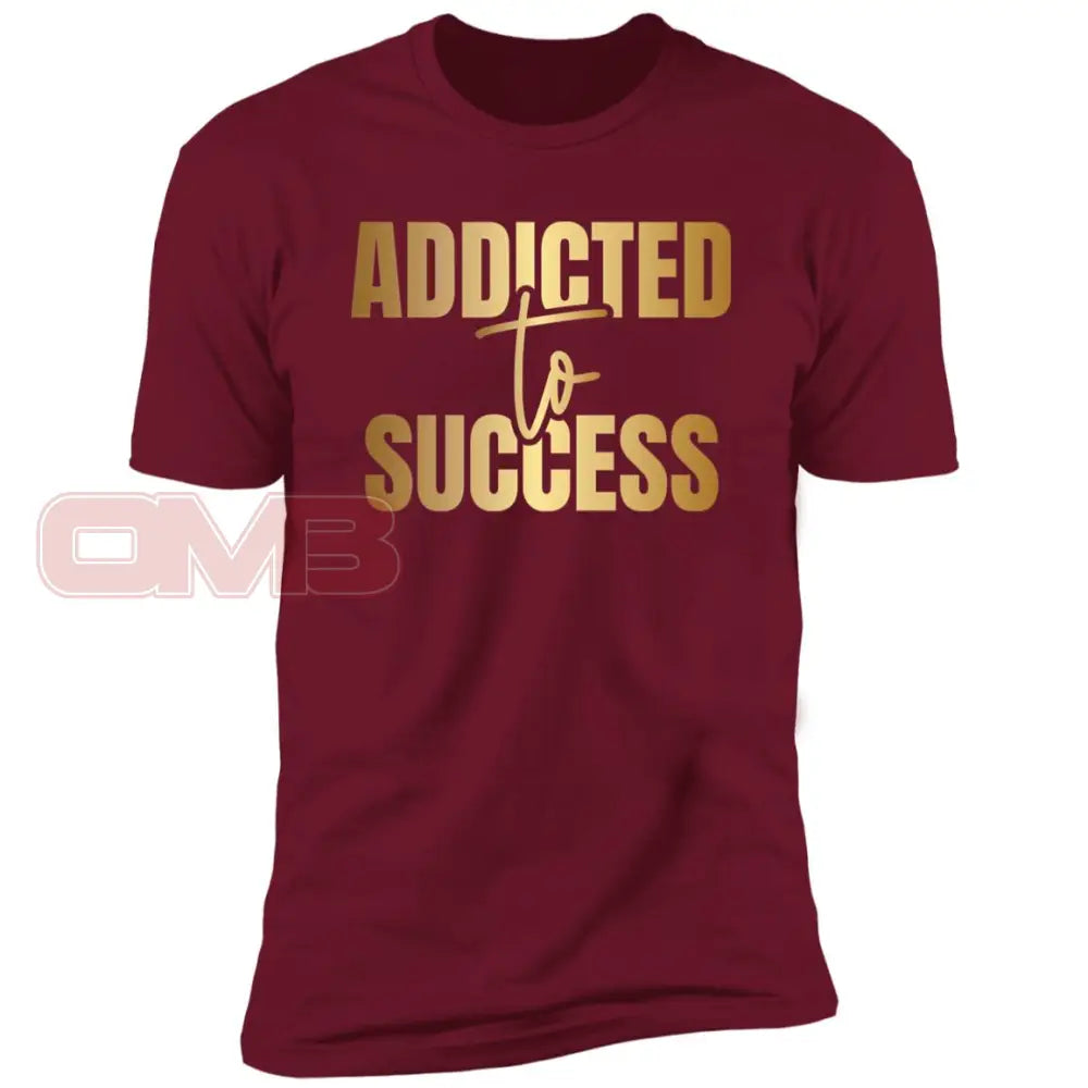 Addicted To Success Tee Cardinal / X-Small T-Shirts