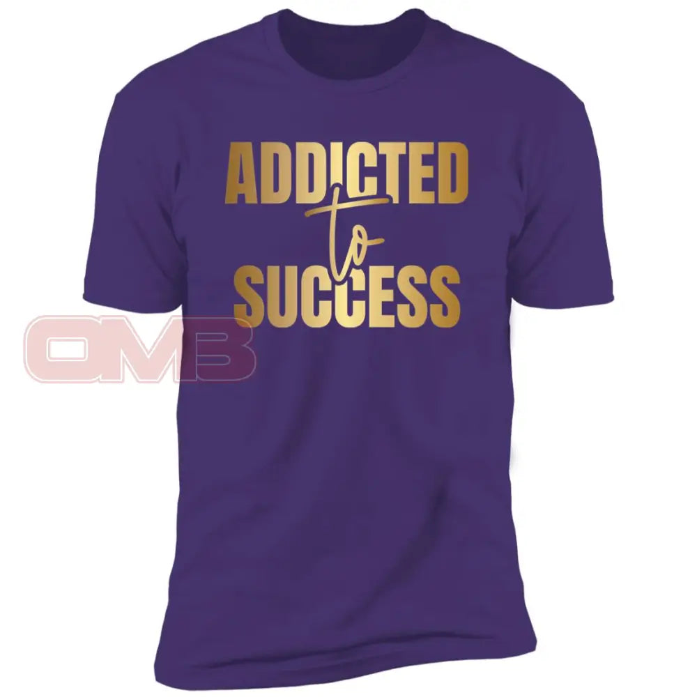 Addicted To Success Tee Purple Rush/ / X-Small T-Shirts