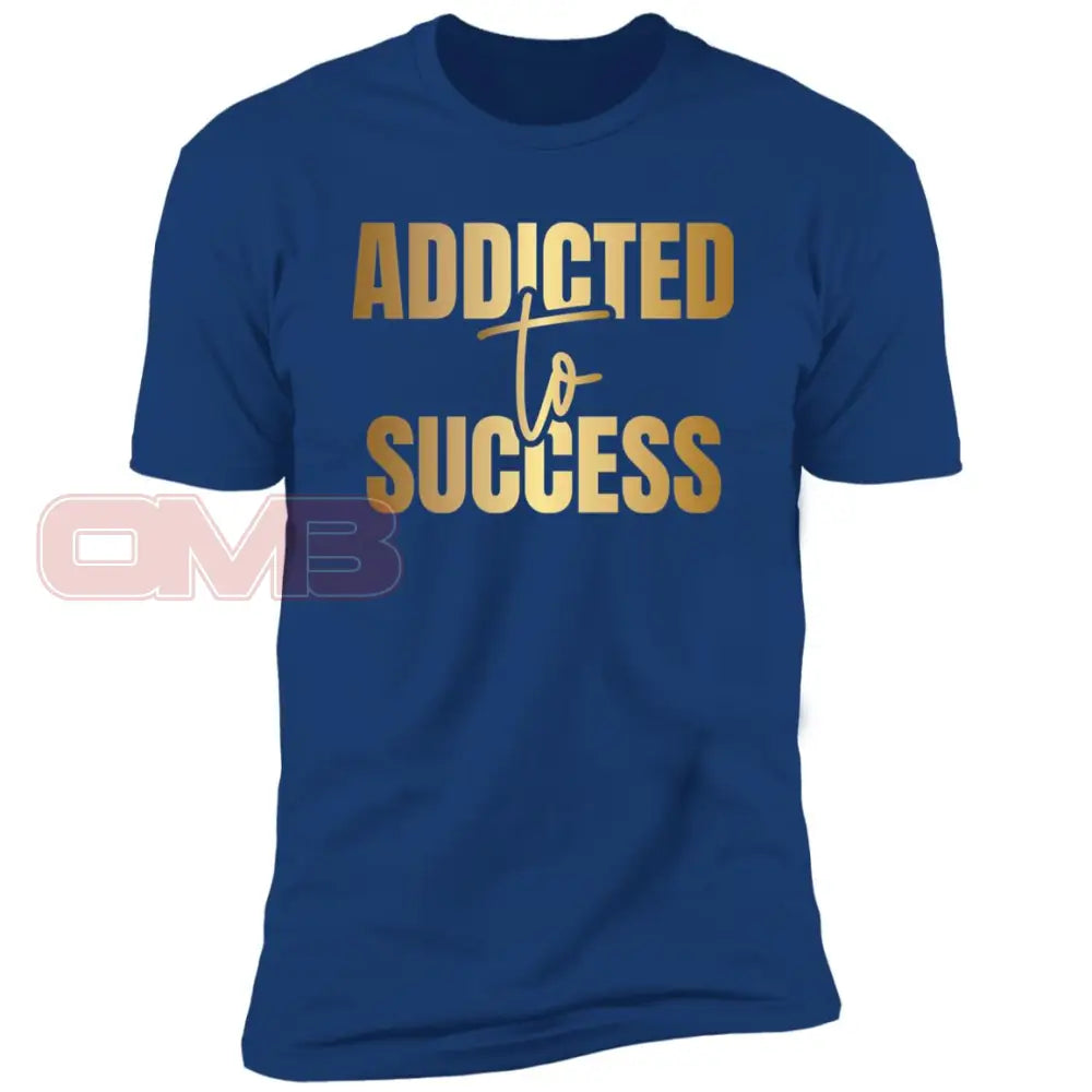 Addicted To Success Tee Royal / X-Small T-Shirts