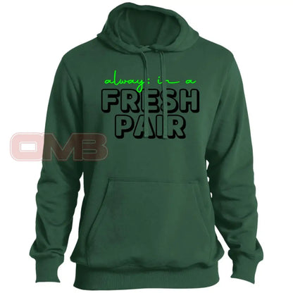 Always In A Fresh Pair Hoodie Forest Green / X-Small Sweatshirts