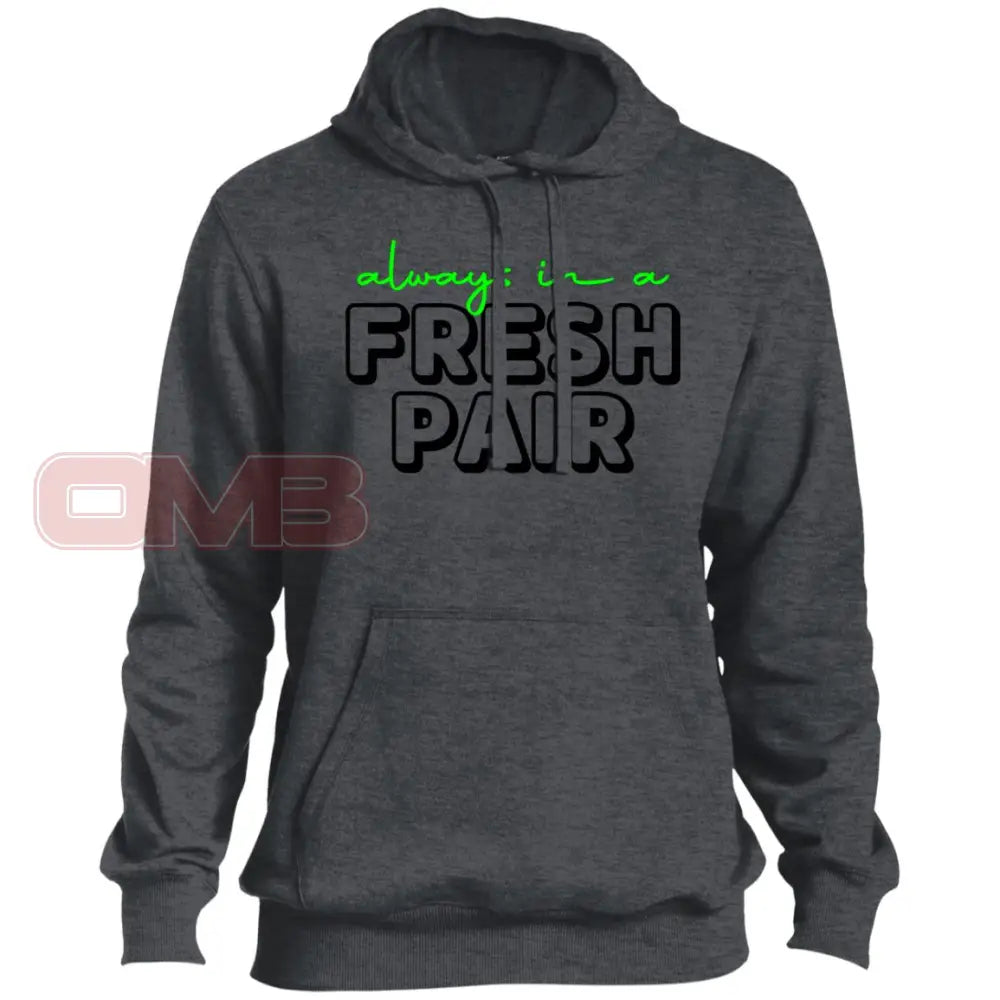 Always In A Fresh Pair Hoodie Graphite Heather / X-Small Sweatshirts