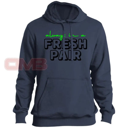 Always In A Fresh Pair Hoodie True Navy / X-Small Sweatshirts