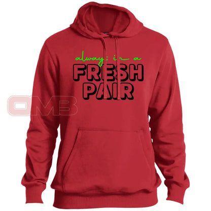 Always In A Fresh Pair Hoodie True Red / X-Small Sweatshirts