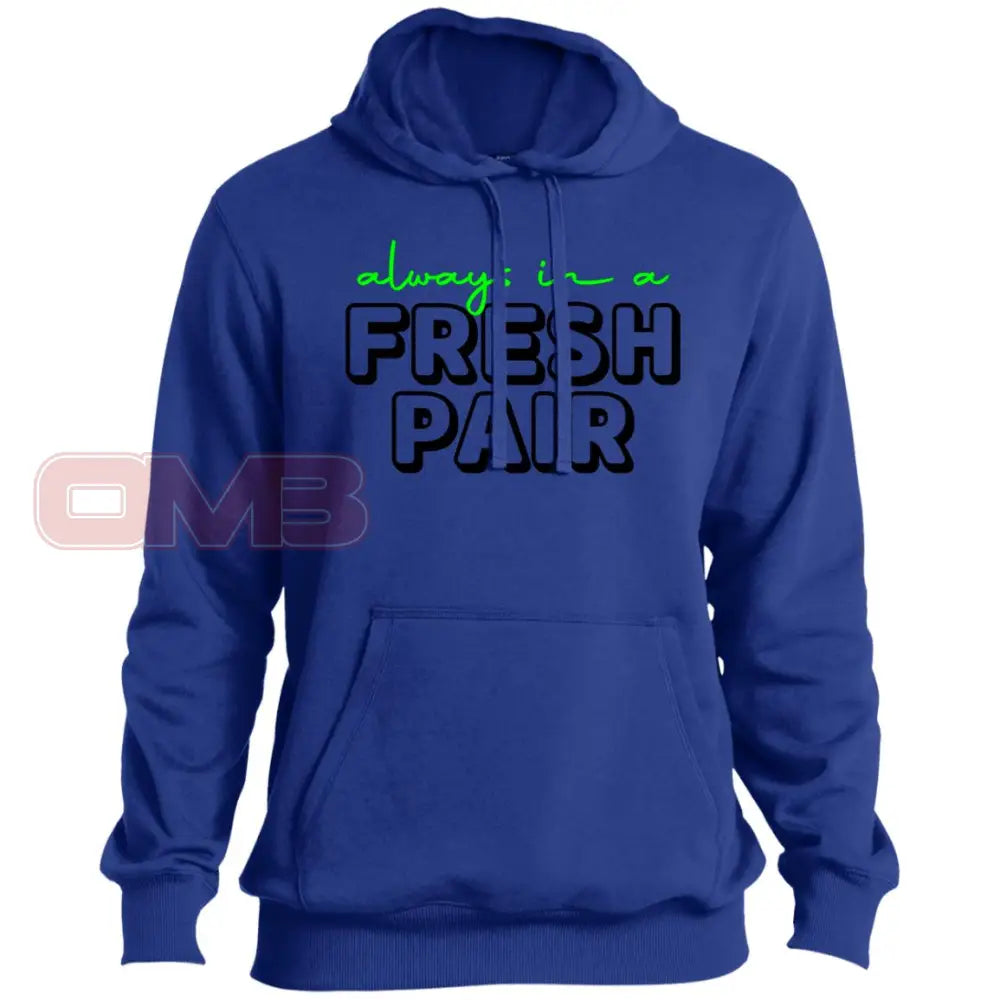 Always In A Fresh Pair Hoodie True Royal / X-Small Sweatshirts