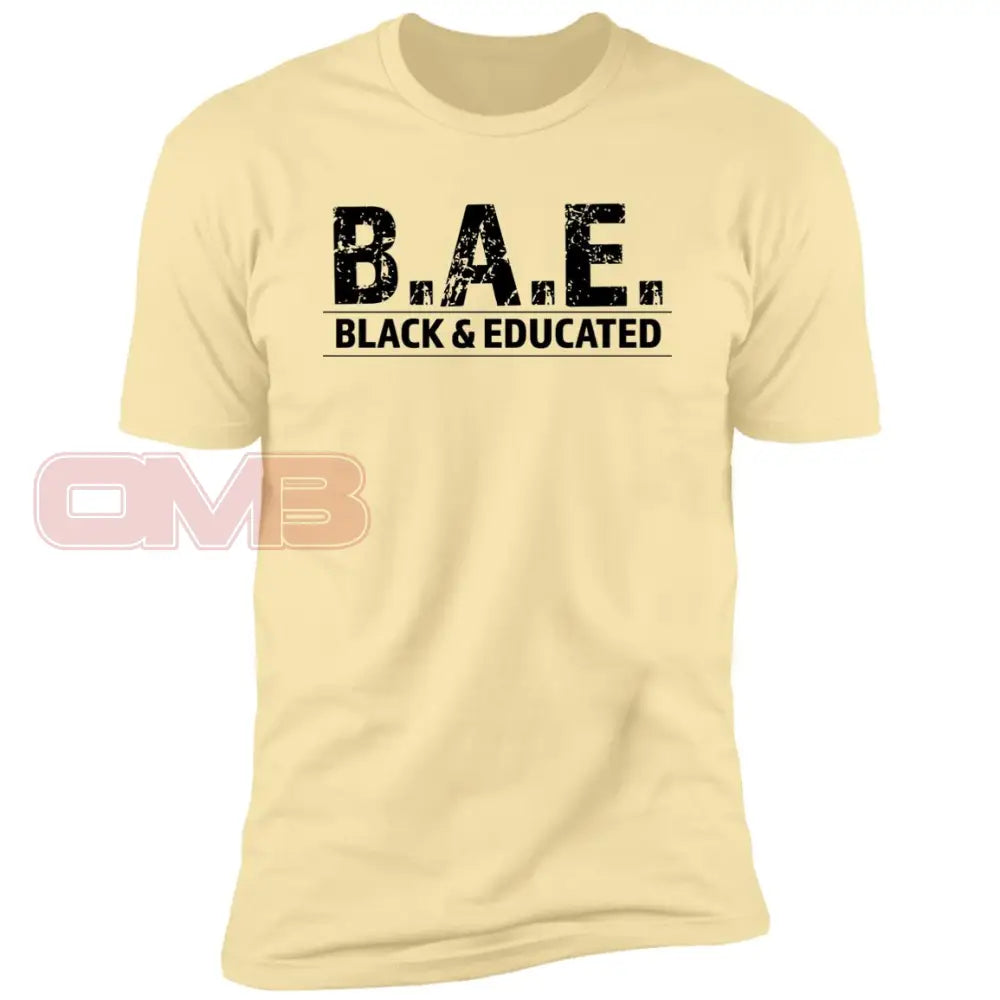 B.a.e. Black And Educated Banana Cream / X-Small T-Shirts