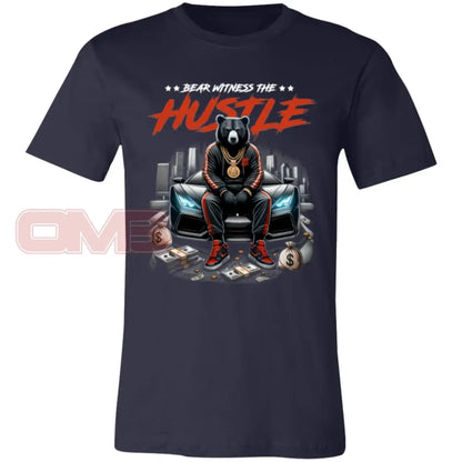 Bear Witness The Hustle Tee Navy / X-Small T-Shirts