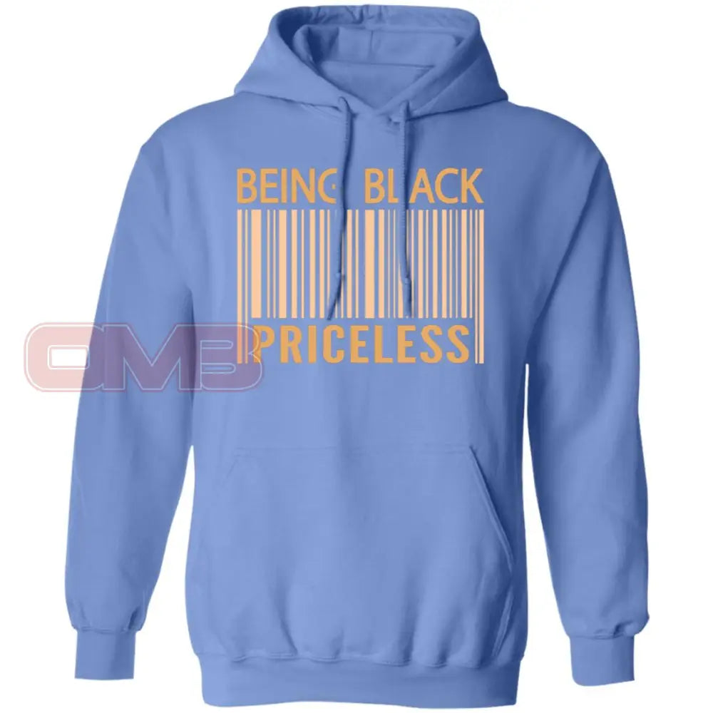 Being Black Priceless Hoodie Carolina Blue / S Sweatshirts