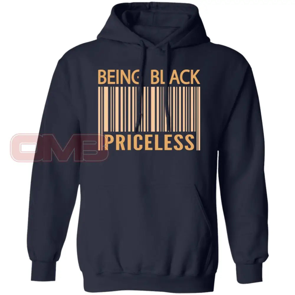 Being Black Priceless Hoodie Navy / S Sweatshirts