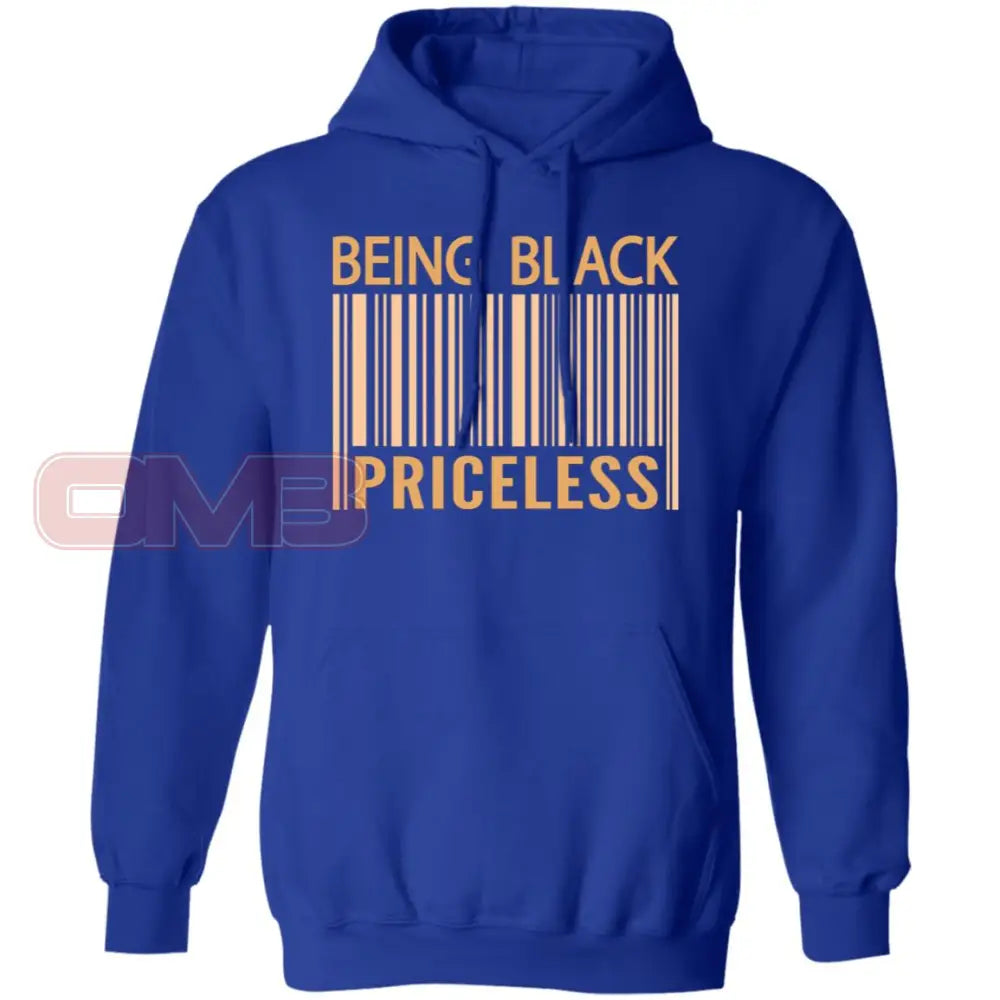 Being Black Priceless Hoodie Royal / S Sweatshirts