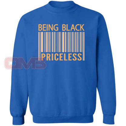 Being Black Pricless Sweatshirt Royal / S Sweatshirts