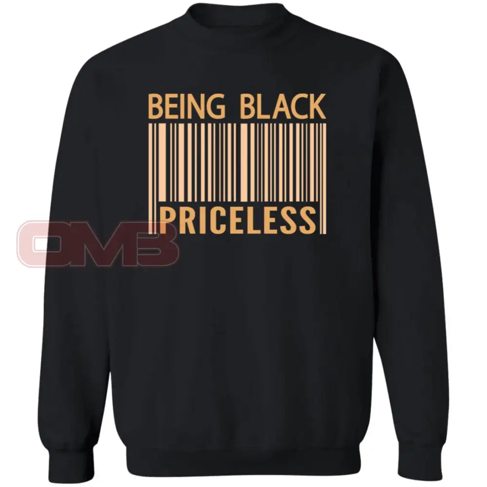 Being Black Pricless Sweatshirt Black / S Sweatshirts