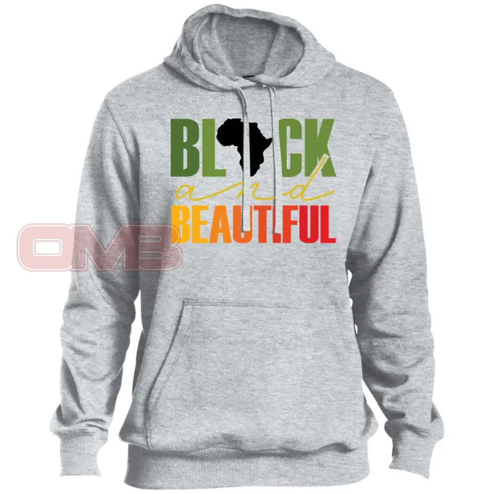 Black And Beautiful Premium Hoodie Athletic Heather / X-Small Sweatshirts