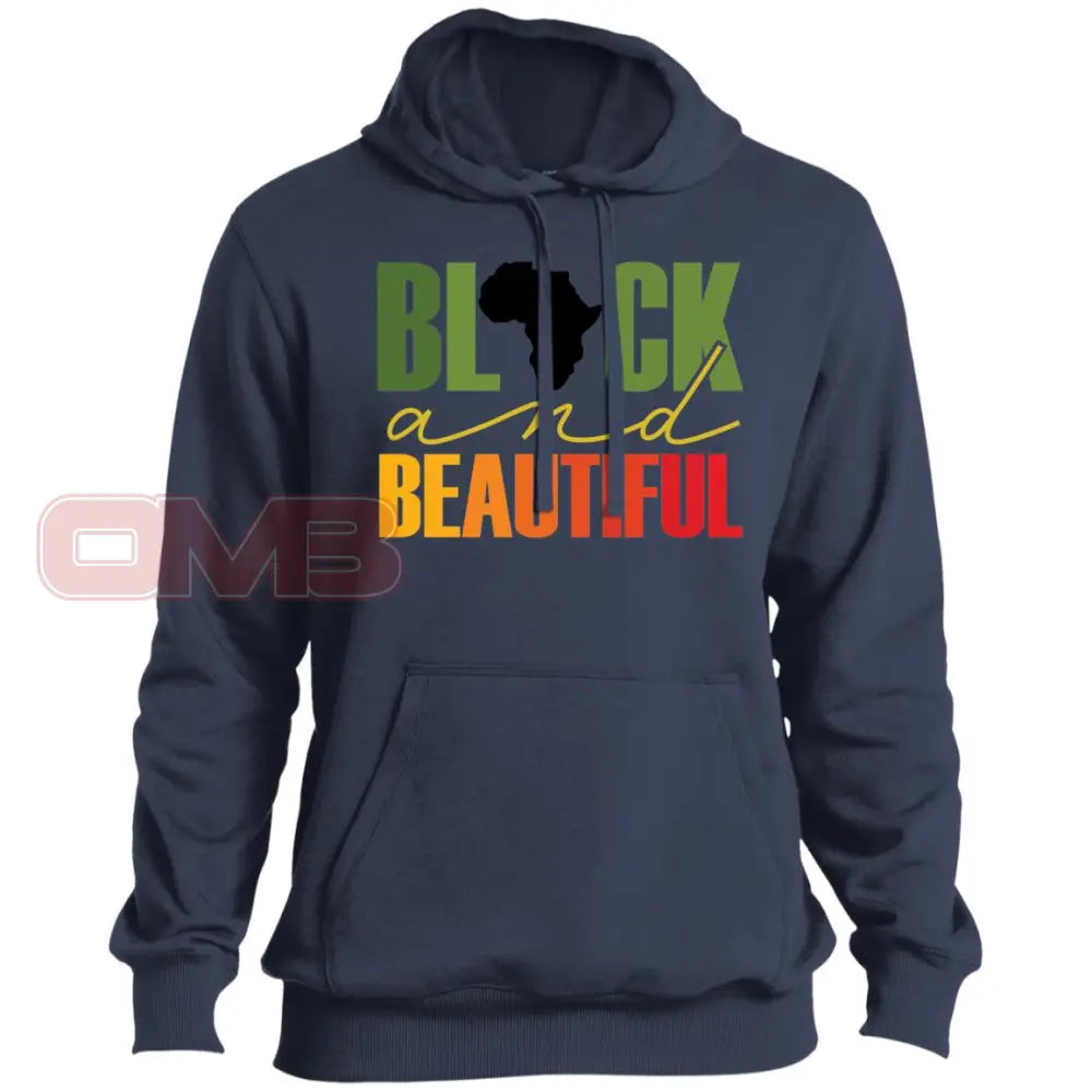 Black And Beautiful Premium Hoodie True Navy / X-Small Sweatshirts