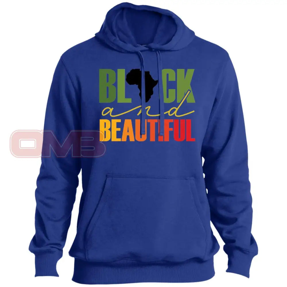 Black And Beautiful Premium Hoodie True Royal / X-Small Sweatshirts