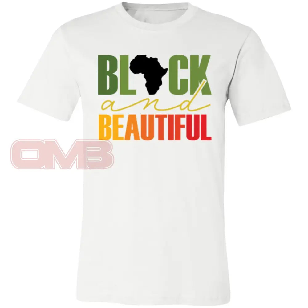 Black And Beautiful White / X-Small T-Shirts