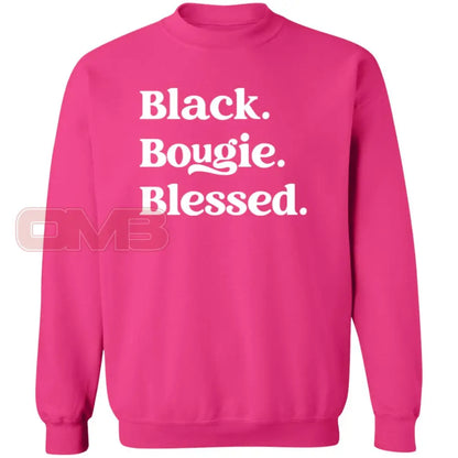 Black.bougie.blessed. Heliconia / S Sweatshirts