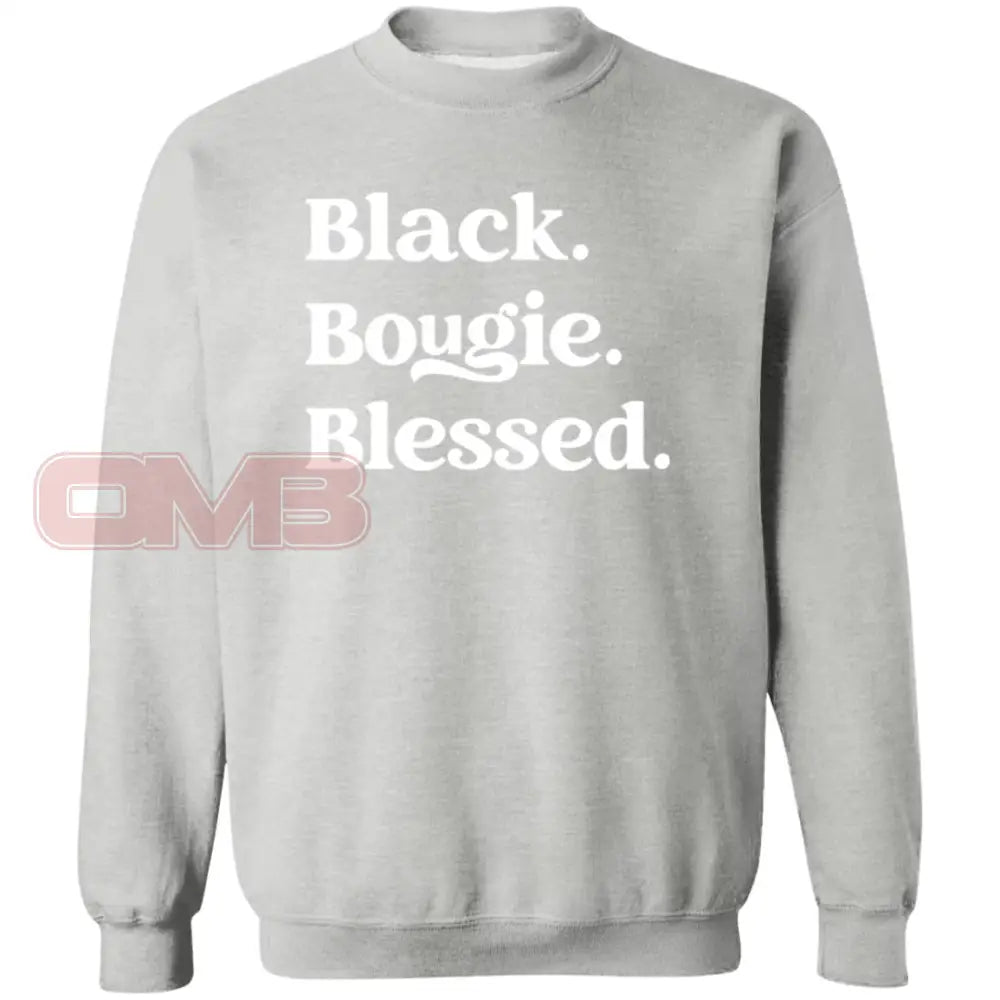 Black.bougie.blessed. Sport Grey / S Sweatshirts