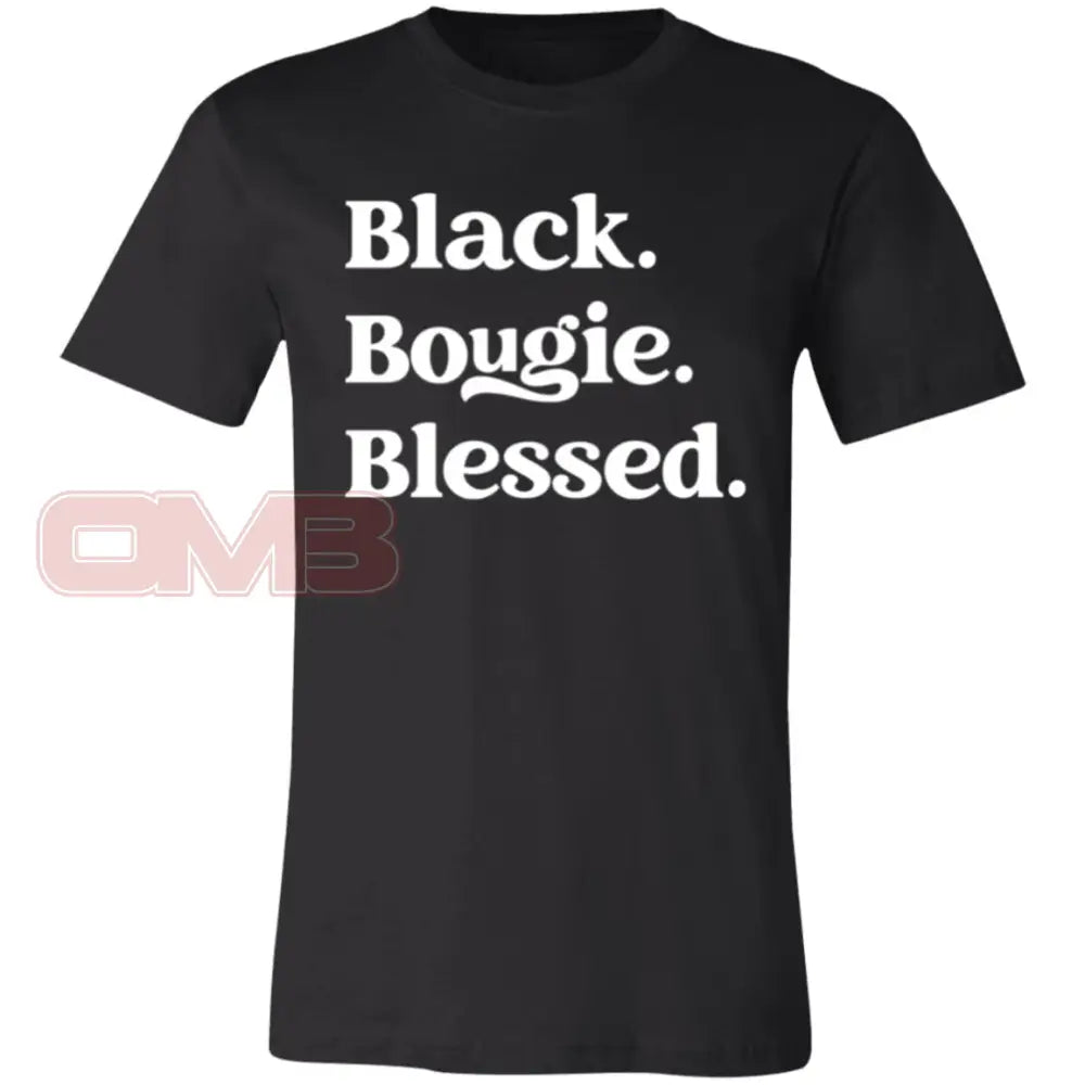 Black.bougie.blessed. Black / X-Small T-Shirts