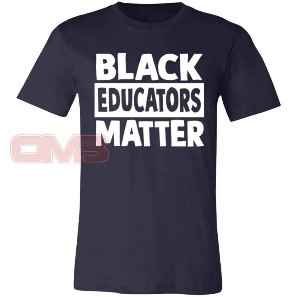 Black Educators Matter Tee Navy / X-Small T-Shirts