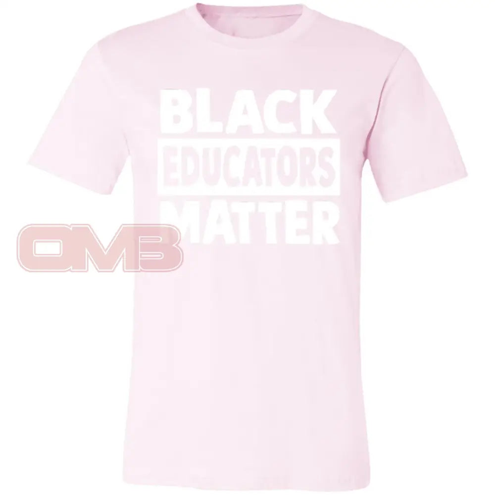 Black Educators Matter Tee Soft Pink / X-Small T-Shirts