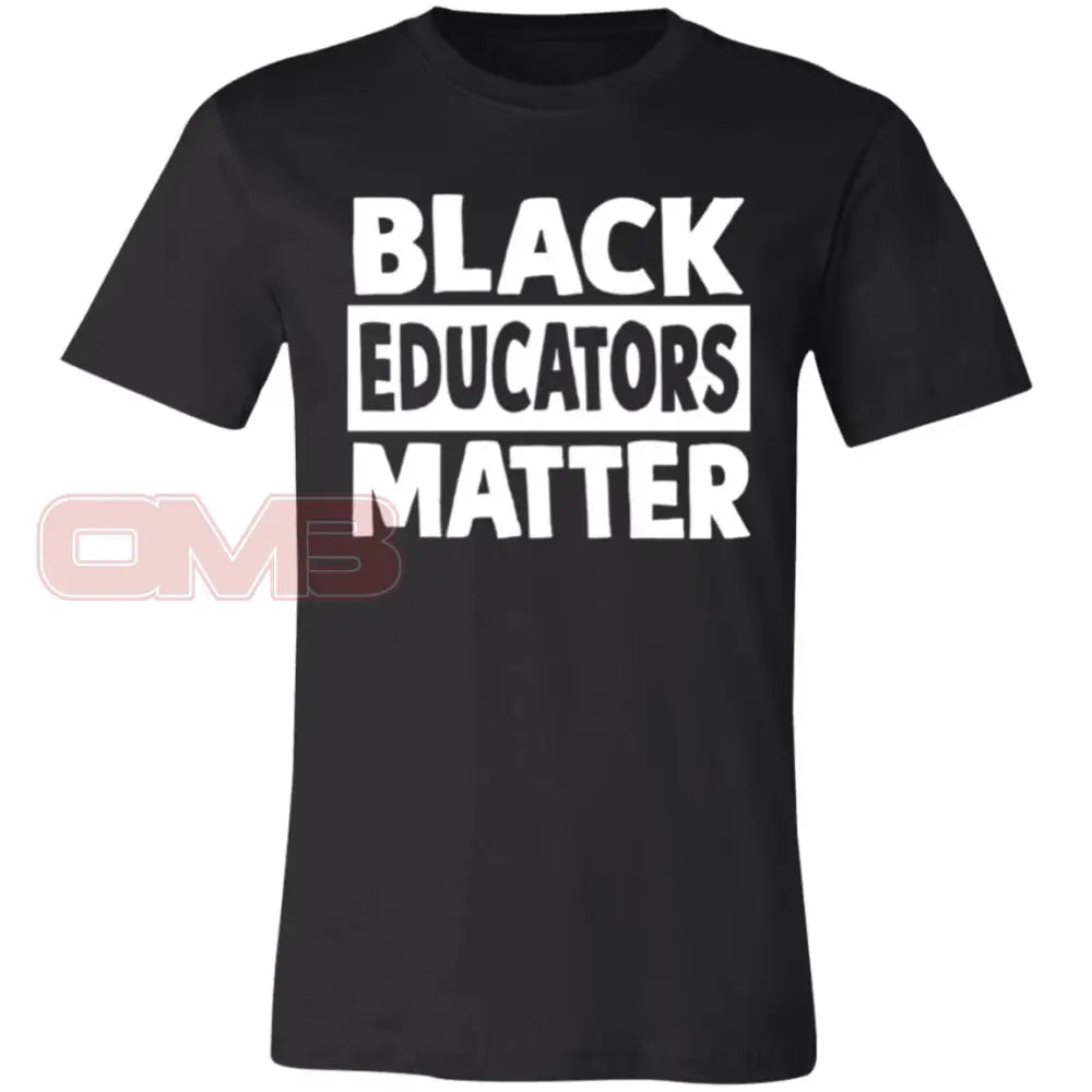 Black Educators Matter Tee Black / X-Small T-Shirts