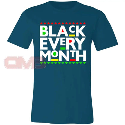 Black Every Month Tee Deep Teal / X-Small T-Shirts