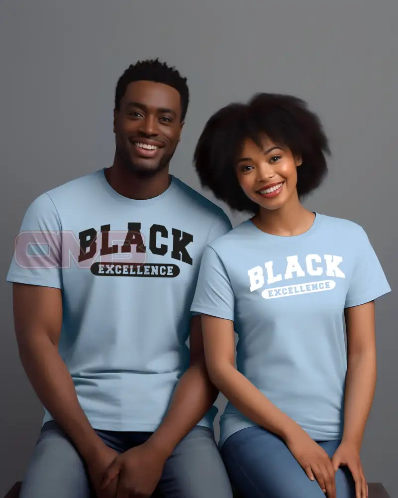 Black Excellence Tee - Or White Apparel