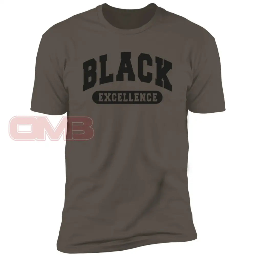 Black Excellence Tee - Or White / Warm Grey X-Small Apparel