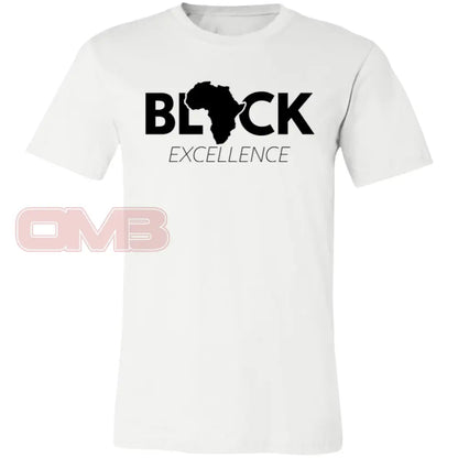 Black Excellence White / X-Small T-Shirts