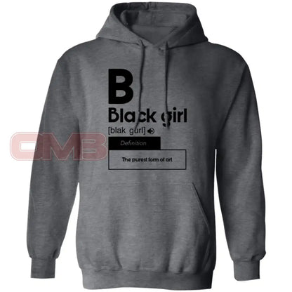 Black Girl Dark Heather / S Sweatshirts