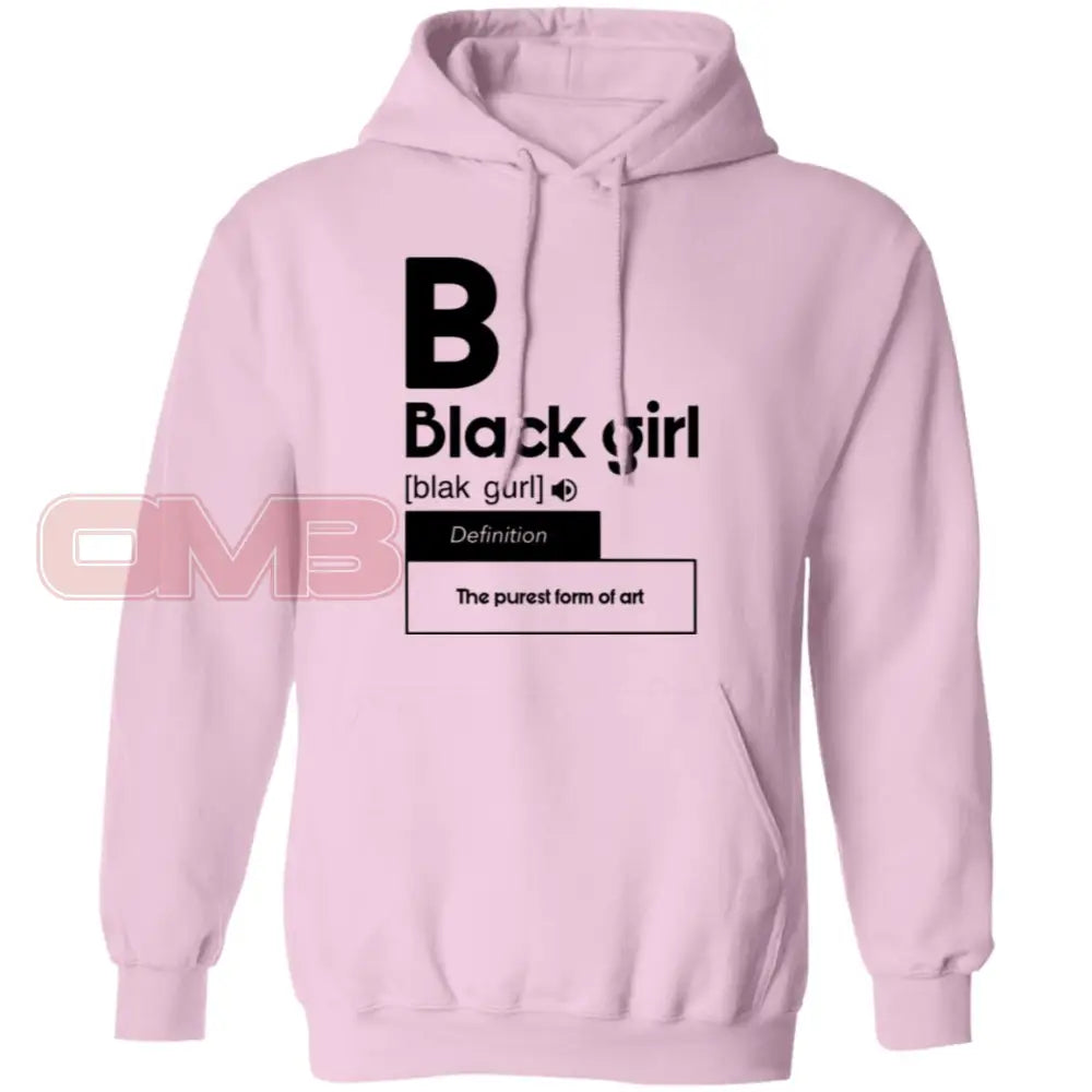 Black Girl Light Pink / S Sweatshirts