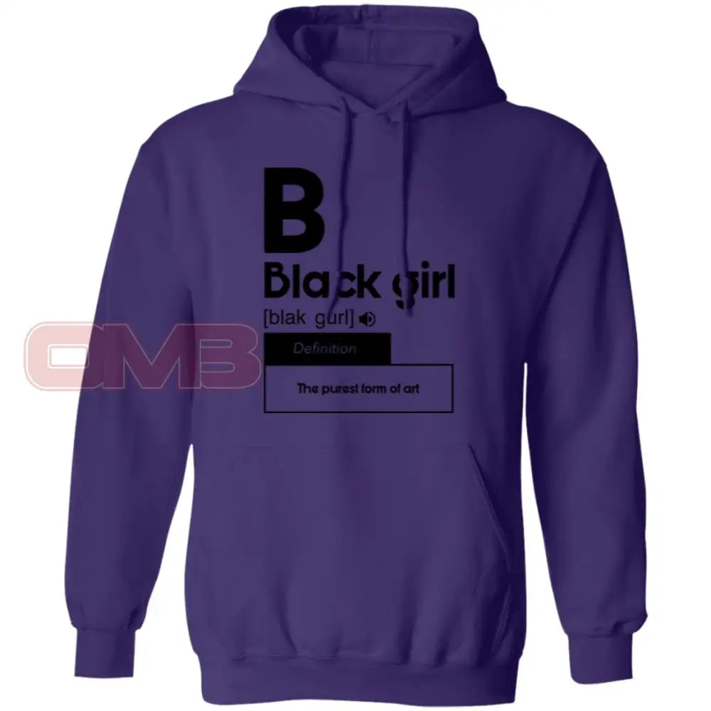 Black Girl Purple / S Sweatshirts