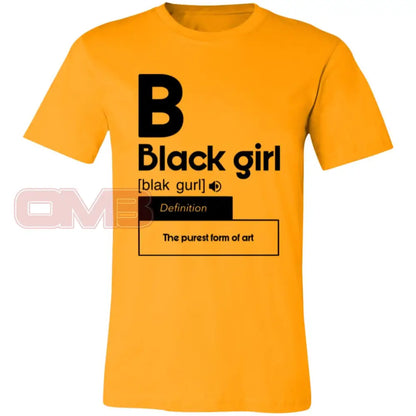 Black Girl Gold / X-Small T-Shirts