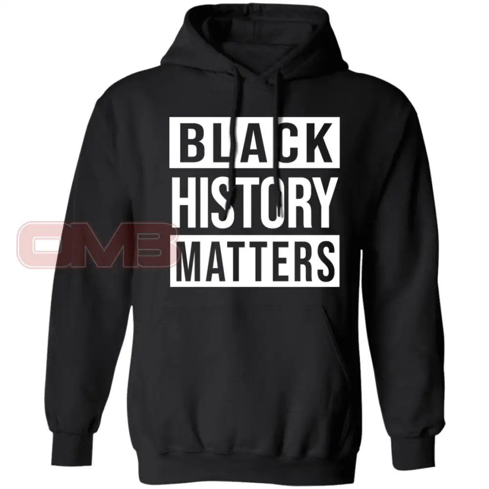 Black History Matters Hoodie Black / S