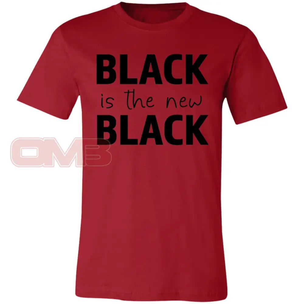 Black Is The New Canvas Red / X-Small T-Shirts