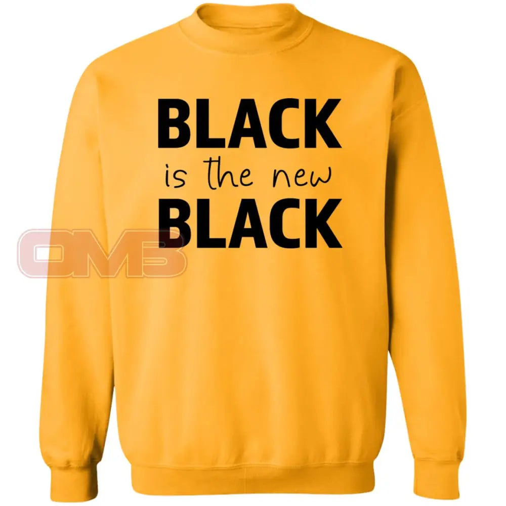 Black Is The New Sweatshirt Gold / S Sweatshirts