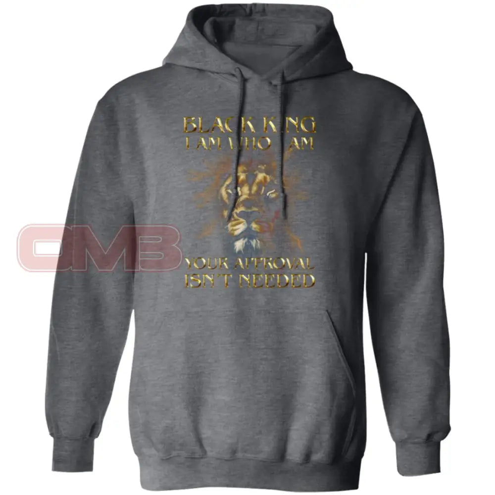 Black King - I Am Who Hoodie Dark Heather / S Sweatshirts