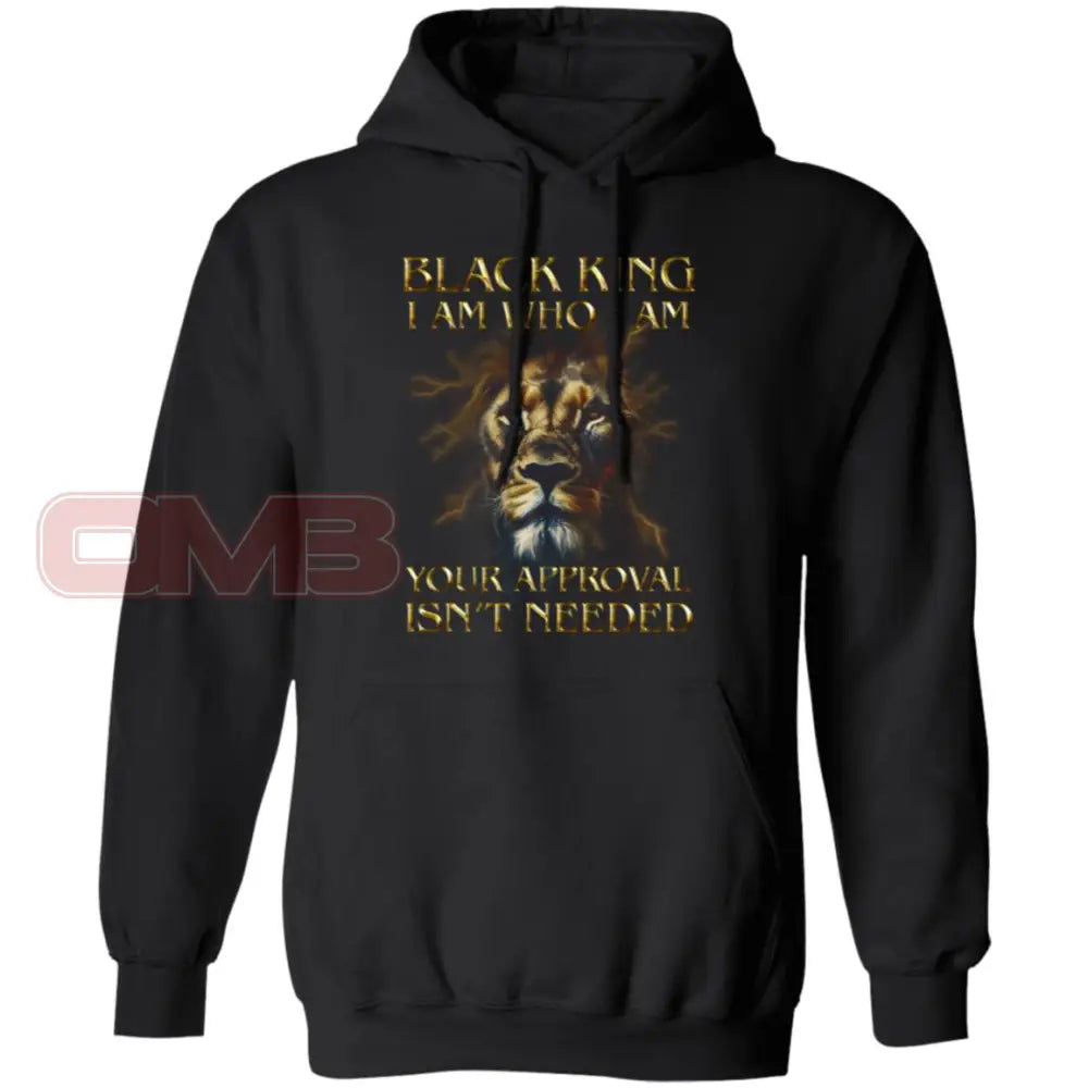 Black King - I Am Who Hoodie Black / S Sweatshirts