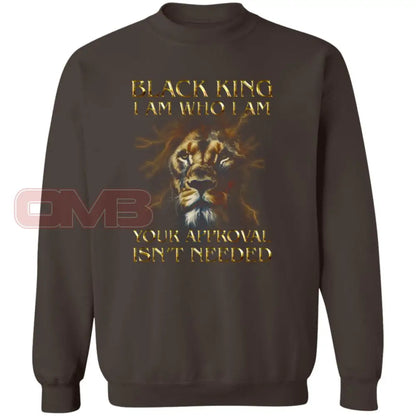 Black King - I Am Who Dark Chocolate / S Sweatshirts