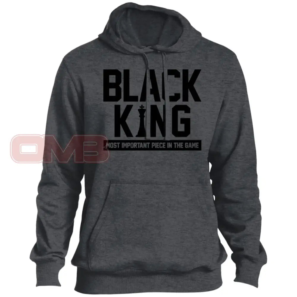 Black King - Most Important Piece In The Game Graphite Heather / X-Small Sweatshirts