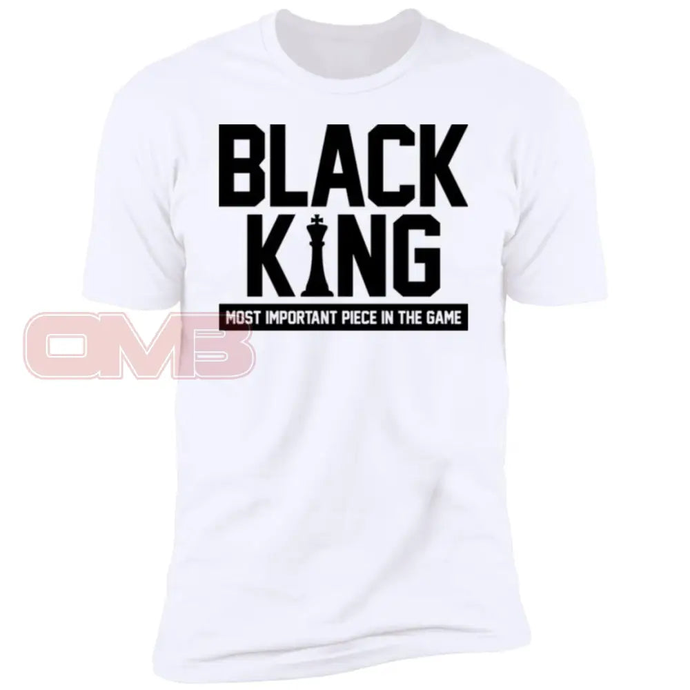 Black King -Most Important Piece In The Game White / X-Small T-Shirts