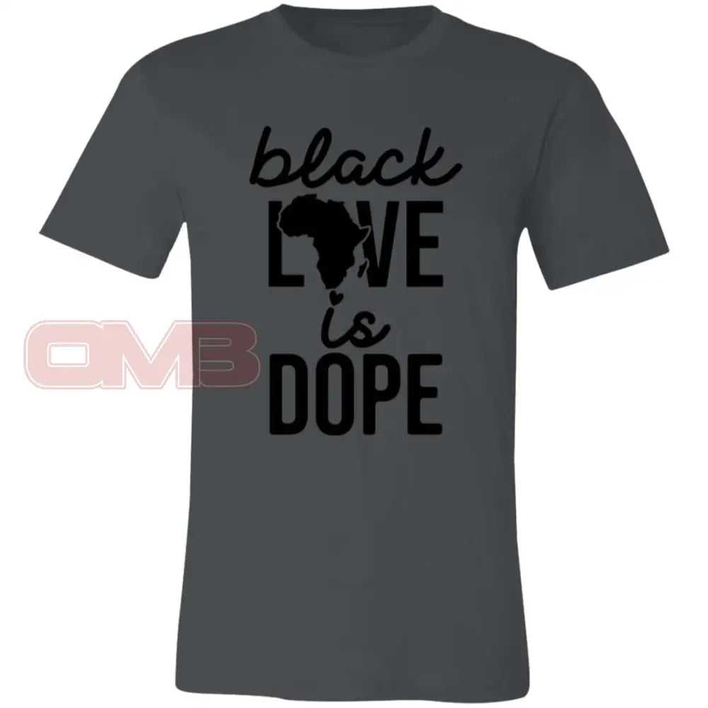 Black Love Is Dope Tee Asphalt / X-Small T-Shirts