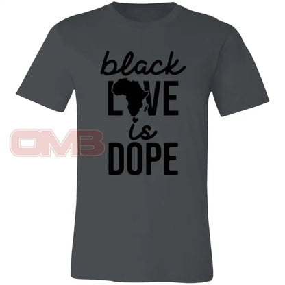 Black Love Is Dope Tee Asphalt / X-Small T-Shirts