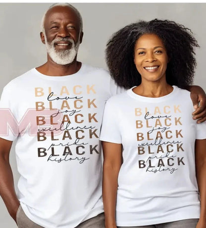 Black Love Joy Tee T-Shirts