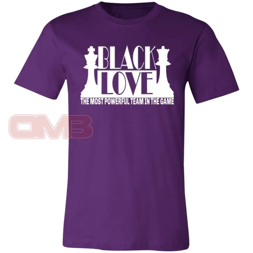 Black Love - Most Powerful Tee Team Purple / X-Small T-Shirts