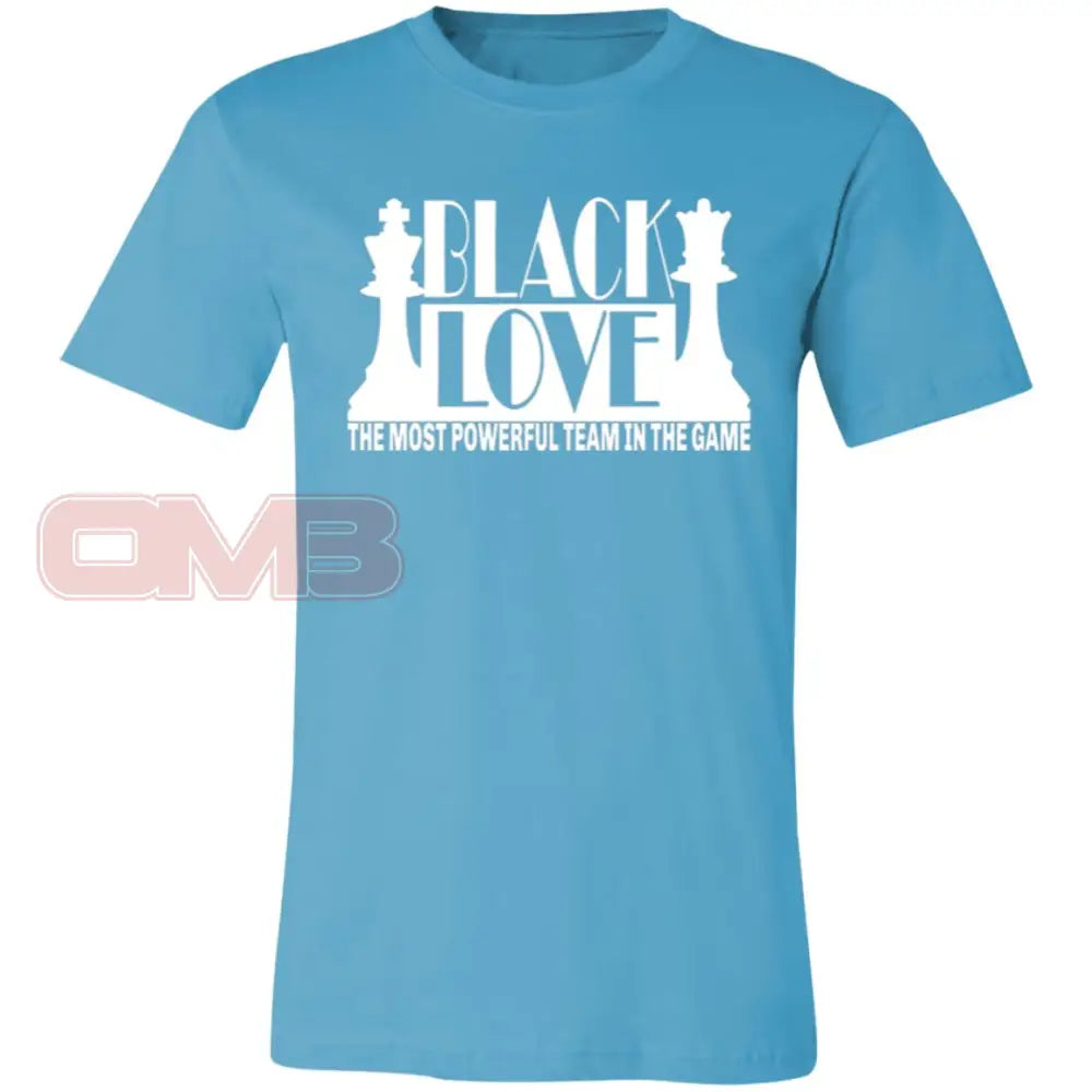 Black Love - Most Powerful Tee Turquoise / X-Small T-Shirts